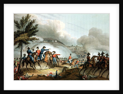 Battle of Salamanca, 22nd July 1812, etched by J. Clarke, coloured by M. Dubourg by William Heath