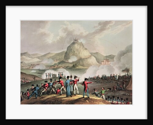 Siege of San Sebastian, July 1813 by William (after) Heath