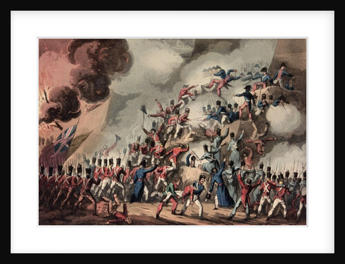 Storming of St. Sebastian, 31st August, 1813 by William Heath