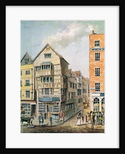 Corner of Fleet Street and Chancery Lane by William Alexander
