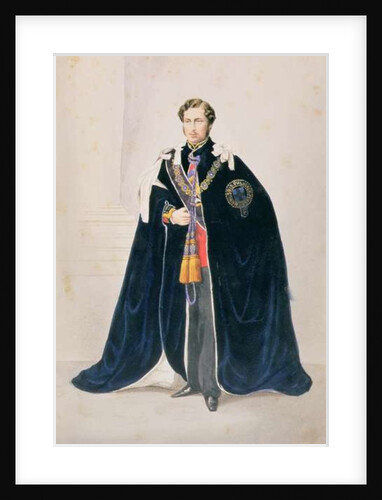 HRH Albert Edward, Prince of Wales, 1863 by Anonymous