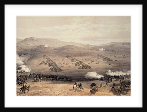 Charge of the Light Cavalry Brigade, 25th October 1854 by William 'Crimea' Simpson