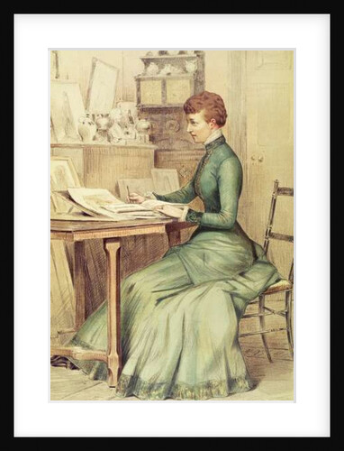 HRH The Princess of Wales at Marlborough House by Theobald Chartran