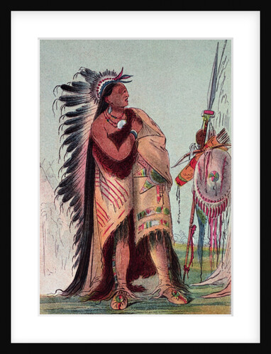 Crow Indian Pa-Ris-Ka-Roo-Pa, 'The Two Crows' by George Catlin