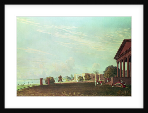 Barrackpore House, Calcutta by James Baillie Fraser