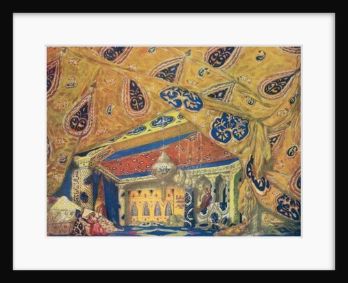 A Scheherazade Salon by Leon Bakst