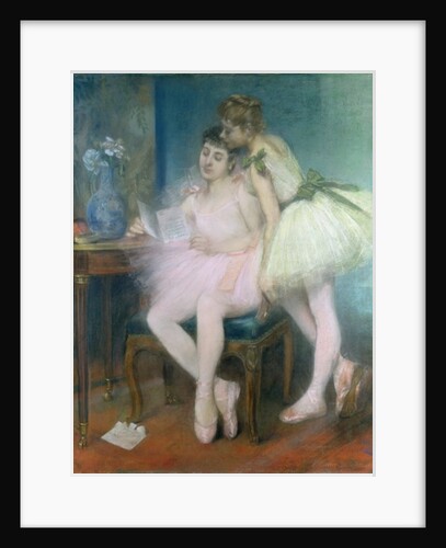 La Lettre 1890 by Louis Robert Carrier-Belleuse