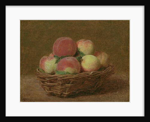 Peaches, 1894 by Ignace Henri Jean Fantin-Latour