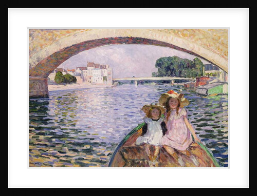 In the Boat, 1903 by Henri Lebasque