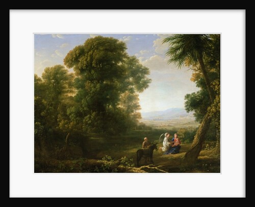 The Rest on the Flight into Egypt, 1635-6 by Claude Lorrain
