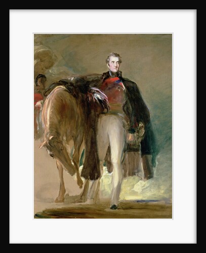 The Duke of Wellington and his Charger `Copenhagen' by David Wilkie