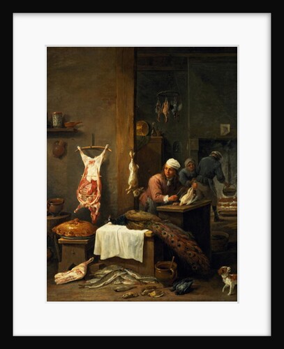 In the Kitchen, 1669 by David the Younger Teniers