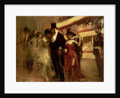 The Opera Stage by Jean Louis Forain