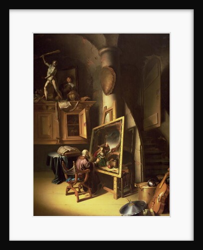 An Artist in his Studio, 1635 by Dutch School