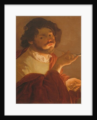 A Bravo Smoking by Hendrick Ter Brugghen