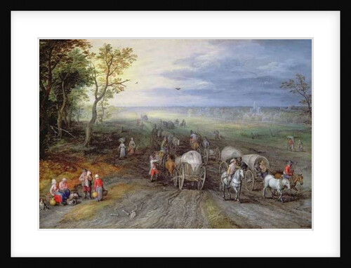 Returning from Market by Jan the Elder Brueghel