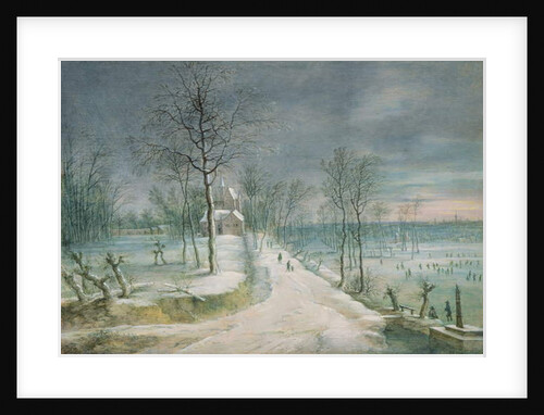 Winter Landscape by Lucas van Uden
