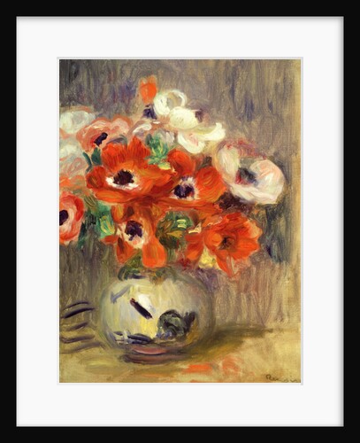 Anemones by Pierre Auguste Renoir
