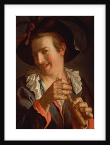 A Jester holding a Flute, 1623 by Peter Wtewael