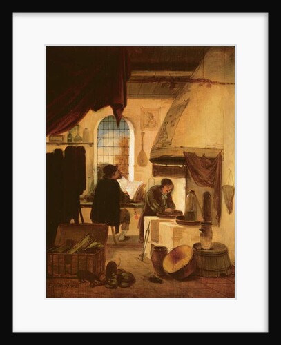 The Alchemist by Egbert van der Poel