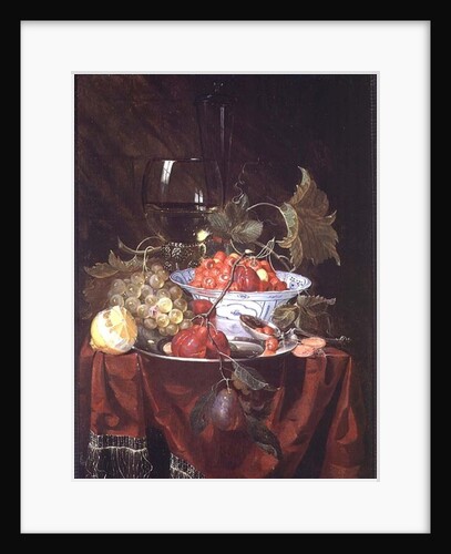 A Still life of Fruit, 1660 by Nicolaes Van Gelder