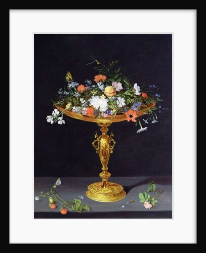 Flowers in a Golden Tazza, 1612 by Jan the Elder Brueghel