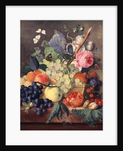 A Basket of Fruit, 1744 by Jan van Huysum