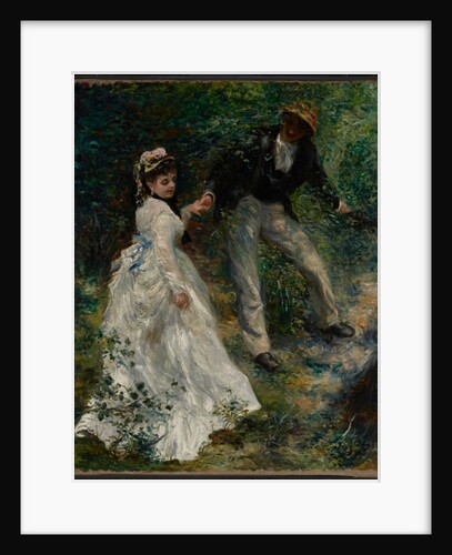La Promenade, 1870 by Pierre Auguste Renoir