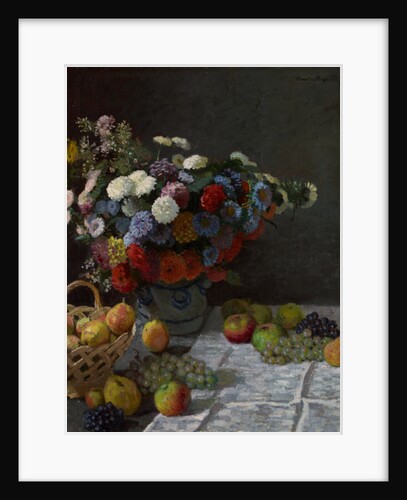 Still Life with Flowers and Fruit, 1869 by Claude Monet
