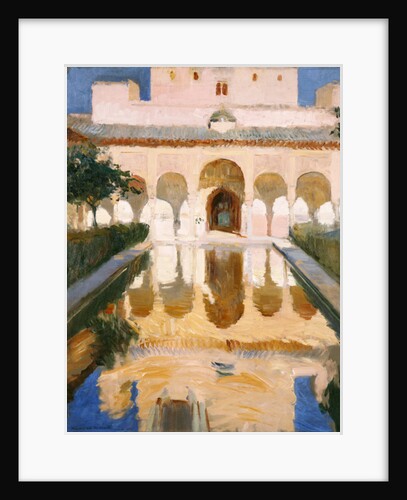 Hall of the Embassadors, Alhambra, Granada, 1909 by Joaquin Sorolla y Bastida