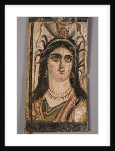 Panel with Painted Image of Isis, 180-200 AD by Roman Period Egyptian