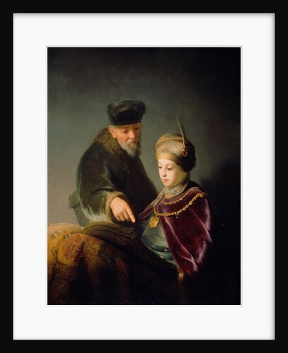 A Young Scholar and his Tutor, c. 1629-30 by Rembrandt Harmensz. van Rijn