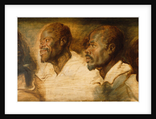 Four Studies of Male Head, c.1617-1620 by Peter Paul Rubens