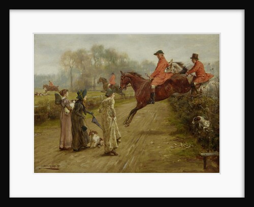 Watching the Hunt, 1895 by George Goodwin Kilburne