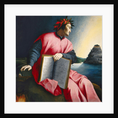 Allegorical Portrait of Dante, late 16th century by Florentine School