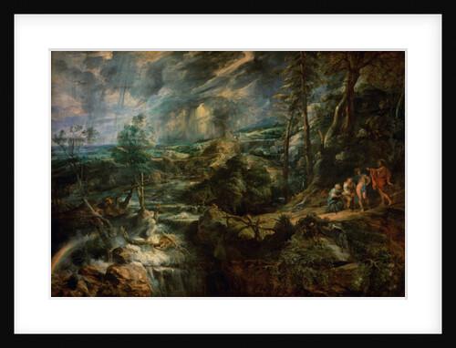 Landscape with Philemon and Baucis c.1625 by Peter Paul Rubens