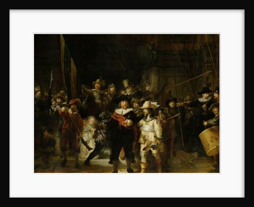 The Nightwatch, 1642 by Rembrandt Harmensz. van Rijn