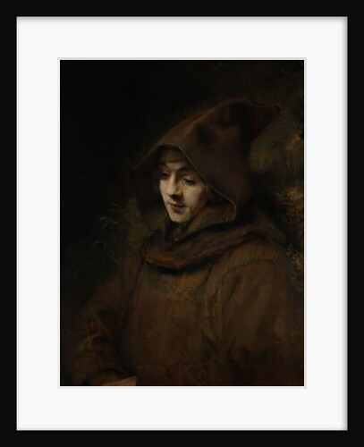 Rembrandt's Son Titus in a Monk's Habit, 1660 by Rembrandt Harmensz. van Rijn
