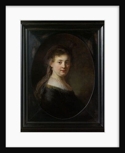 Young Woman in Fantasy Costume, 1633 by Rembrandt Harmensz. van Rijn