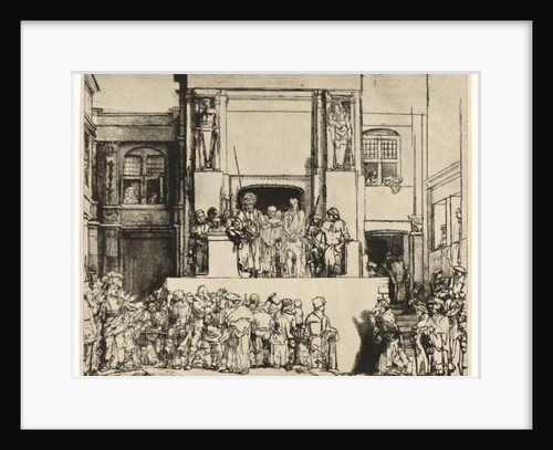 Ecce Homo, 1655 by Rembrandt Harmensz. van Rijn