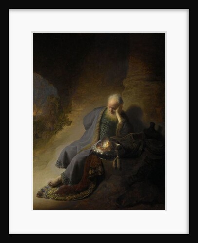 Jeremiah lamenting over the Destruction of Jerusalem, 1630 by Rembrandt Harmensz. van Rijn
