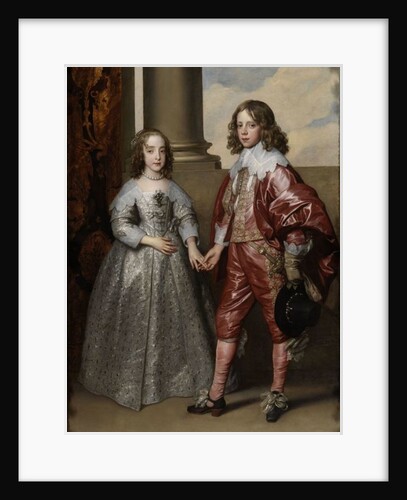 William II, Prince of Orange, and his Bride, Mary Stuart, 1641 by Anthony van Dyck