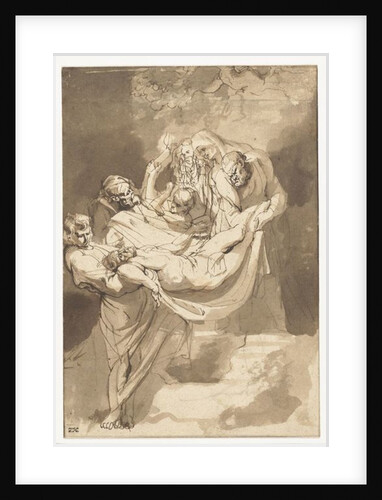 Deposition of Christ in tomb, 1615-17 by Peter Paul Rubens