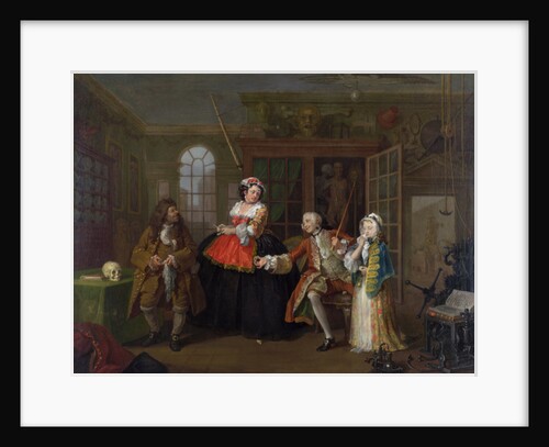 Marriage a la Mode: III - The Inspection, c.1743 by William Hogarth