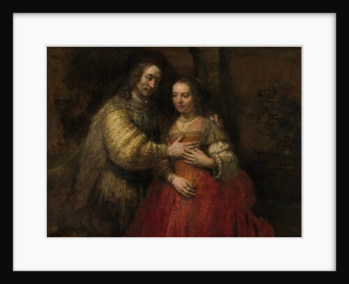 The Jewish Bride, c.1667 by Rembrandt Harmensz. van Rijn