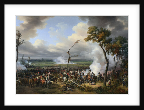 The Battle of Hanau, 1813, 1824 by Emile Jean Horace Vernet