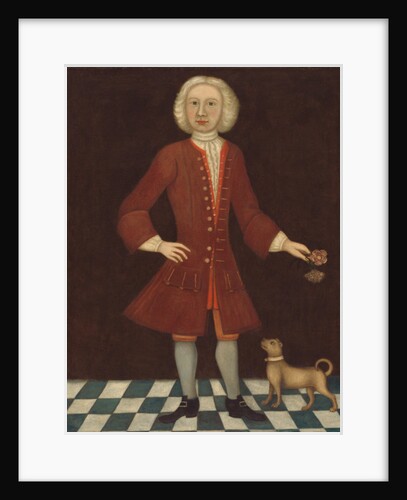 Portrait of Jonathan Bentham, c.1725 by American School