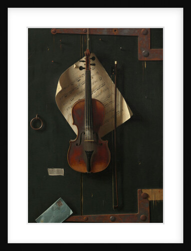 The Old Violin, 1886 by William Michael Harnett