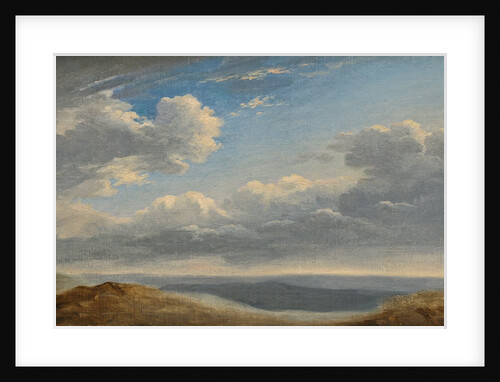 Study of Clouds over the Roman Campagna c.1782-85 by Pierre Henri de Valenciennes