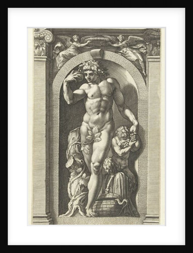 Bacchus, 1592 by Hendrik Goltzius